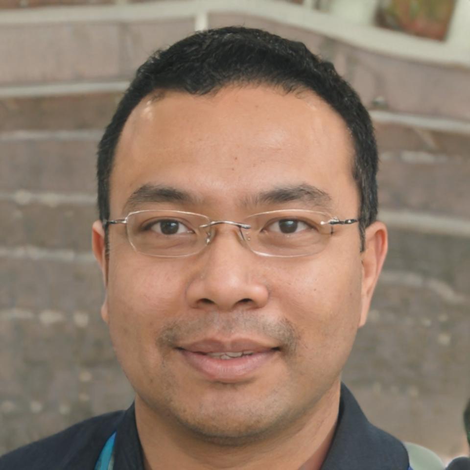 Portrait of Xerxes Calderon, senior 3D environment artist and instructor